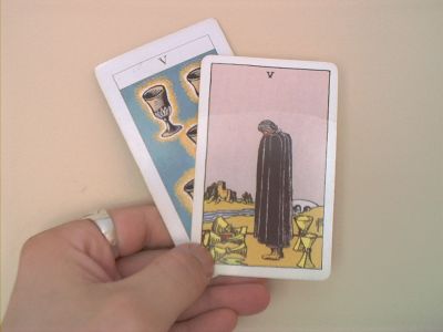 5 pucharów - tarot 